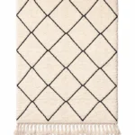 Tapi beni ouarain blanc noir