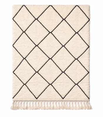 Tapi beni ouarain blanc noir