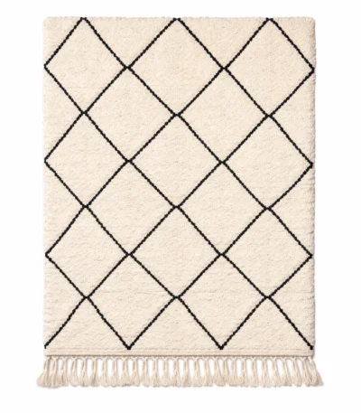 Tapi beni ouarain blanc noir