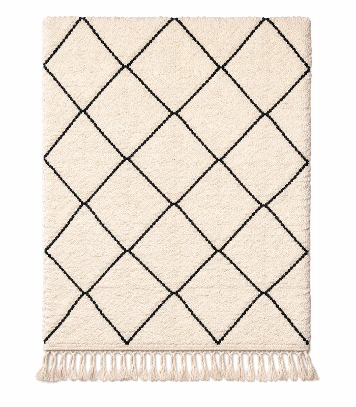 Tapi beni ouarain blanc noir