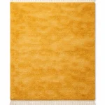 Tapis berbère Mrirt jaune doré